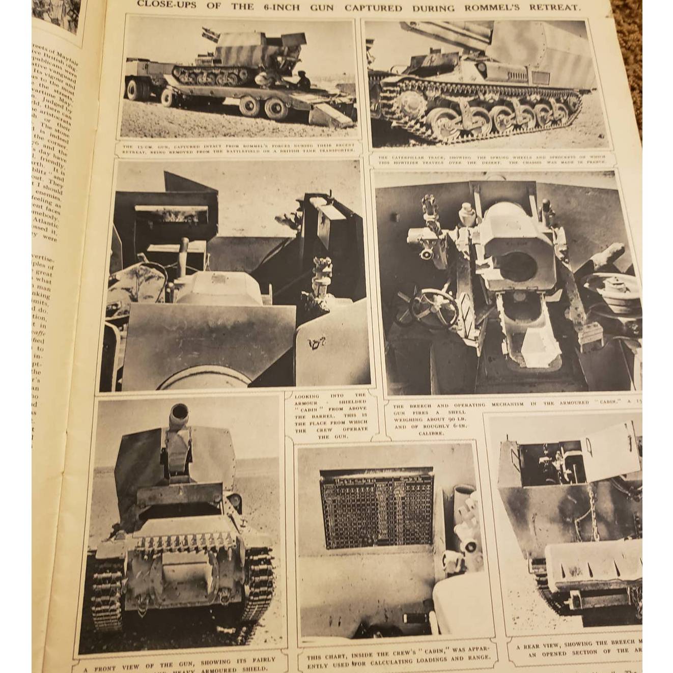 Vintage Illustrated London News October 3 1942 Magazine Issue History Collection