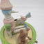 Vintage Wooden Pinocchio Music Box Tested