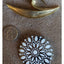 Vintage Trifari Set of 2 Gold Tone Crown And Silver Tone Snowflake Pin Brooch