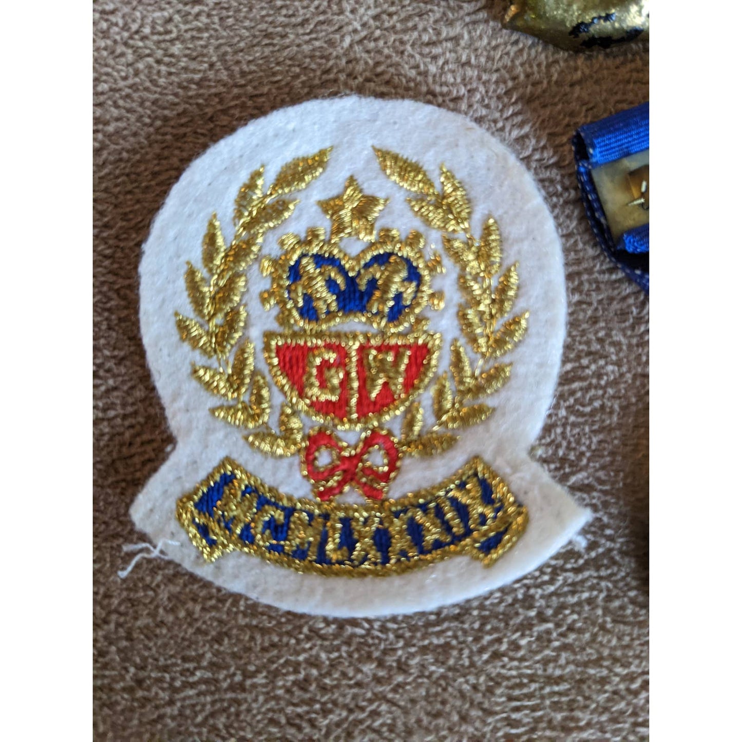 Vintage 1980s Anti-aircraft Artillery Battalion Minnesota Dahlia McMLXXXIX