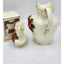 Crown Pitcher Poinsettia Pitcher Glazed Jade Christmas Set Of 2