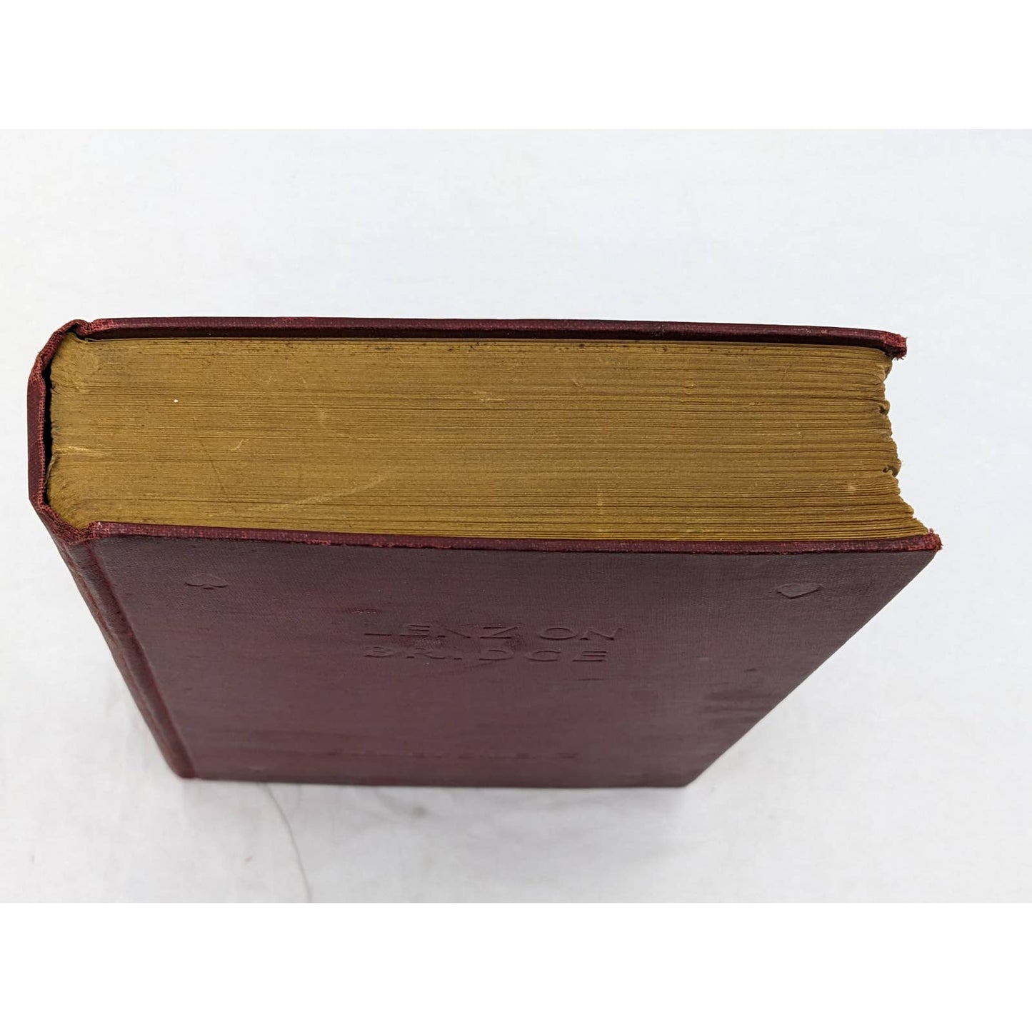 Lenz On Bridge By Sidney Lenz A Star Book Classic Bridge Manual Antiquarian 1926