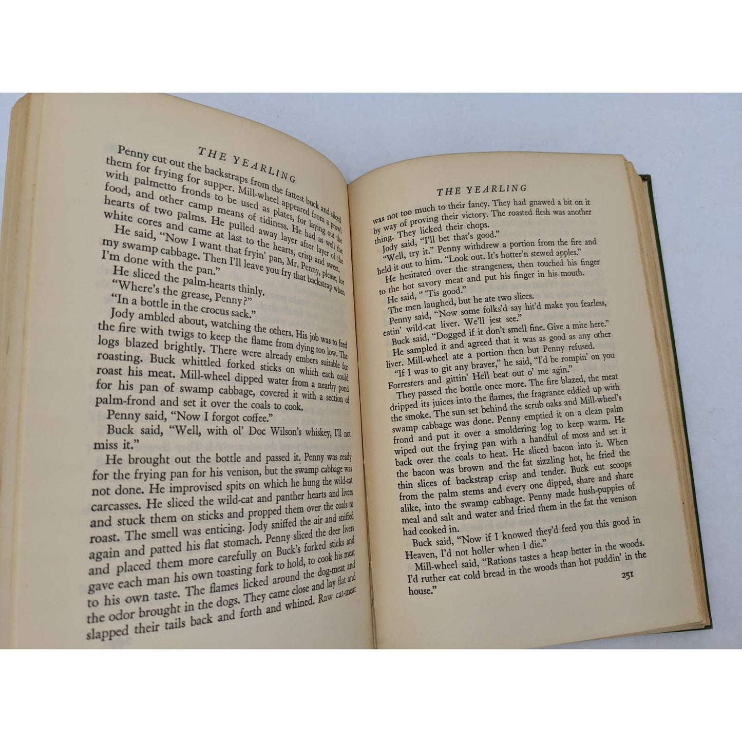 The Yearling By Marjorie Kinnan Rawlings Antiquarian Vintage Early Printing 1938