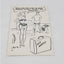 Vintage Postcards Lot of 4 Laff Card Cooper Photo Humor Western Marriage