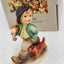 Vintage Goebel 1984 MJ Hummel Strolling Along With Box Hum 5 #988 W. Germany