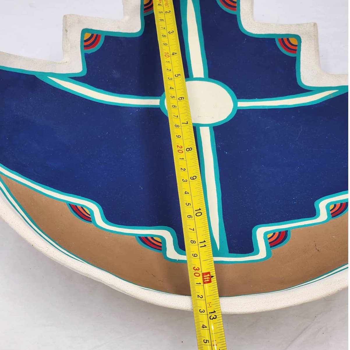 Laura Fragua Jemez Pueblo NM 1991 Native American Southwest Style Pottery Bowl