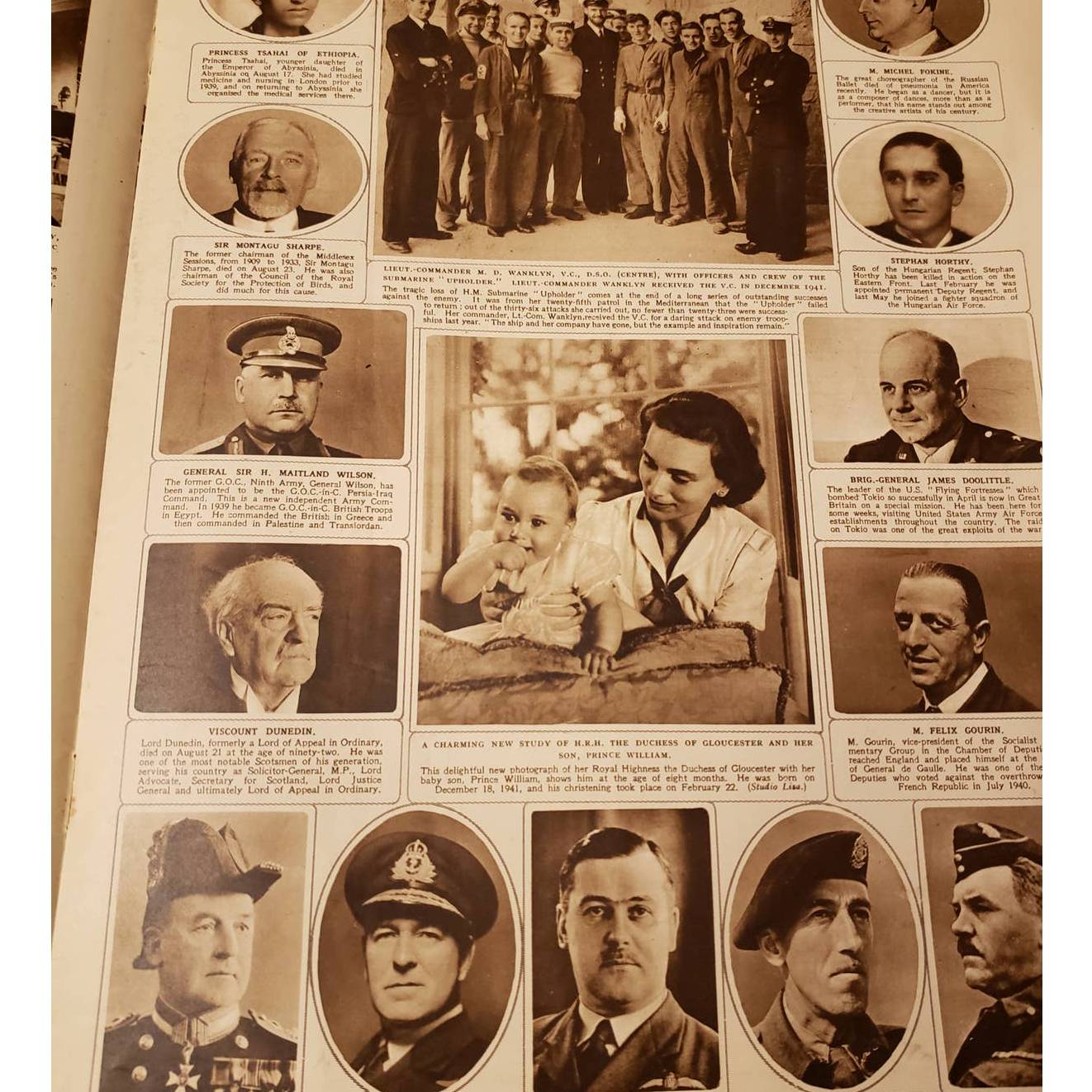 Illustrated London News Aug 29 1942 Raid Dieppe Daimler ad Focke-Wulf Churchill