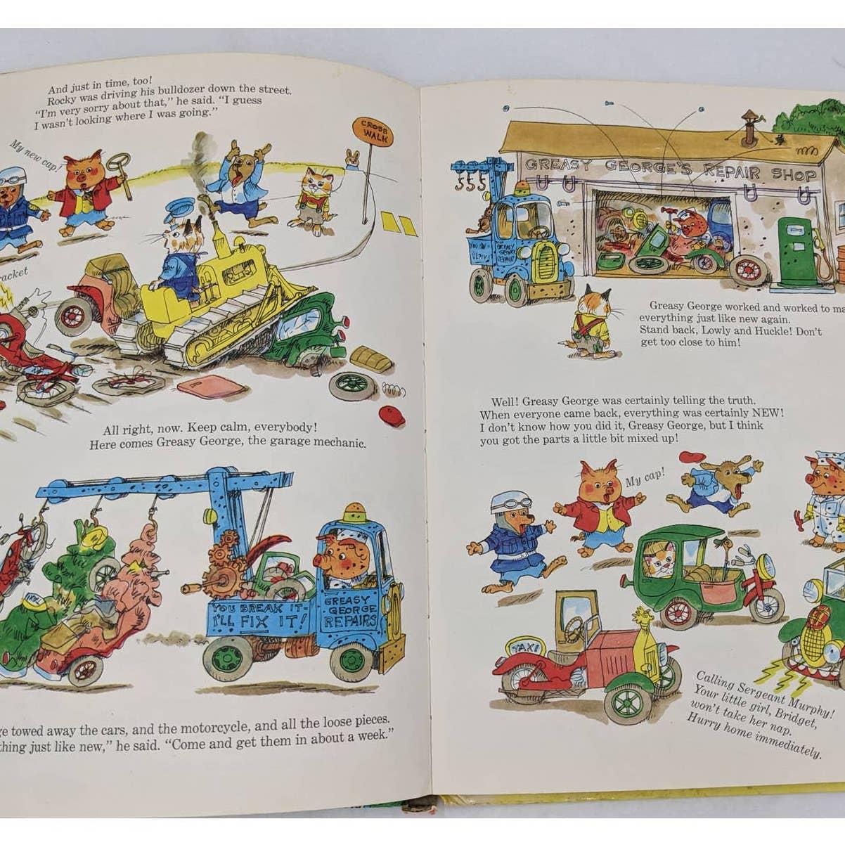 Richard Scarrys Funniest StoryBook Ever Vintage Childrens Bedtime Stories 1972
