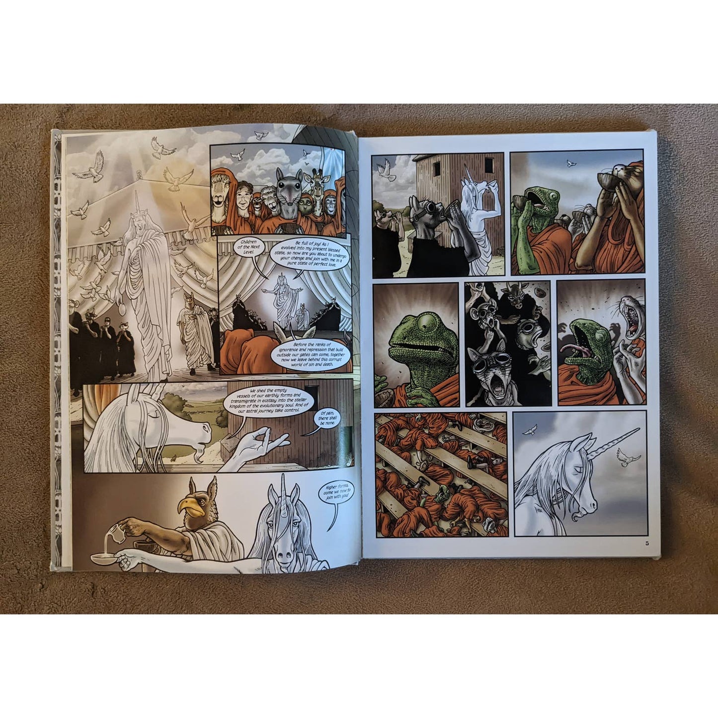 Grandville Noel A Fantasy Book By Bryan Talbot Dark Horse Comics Graphic Novel