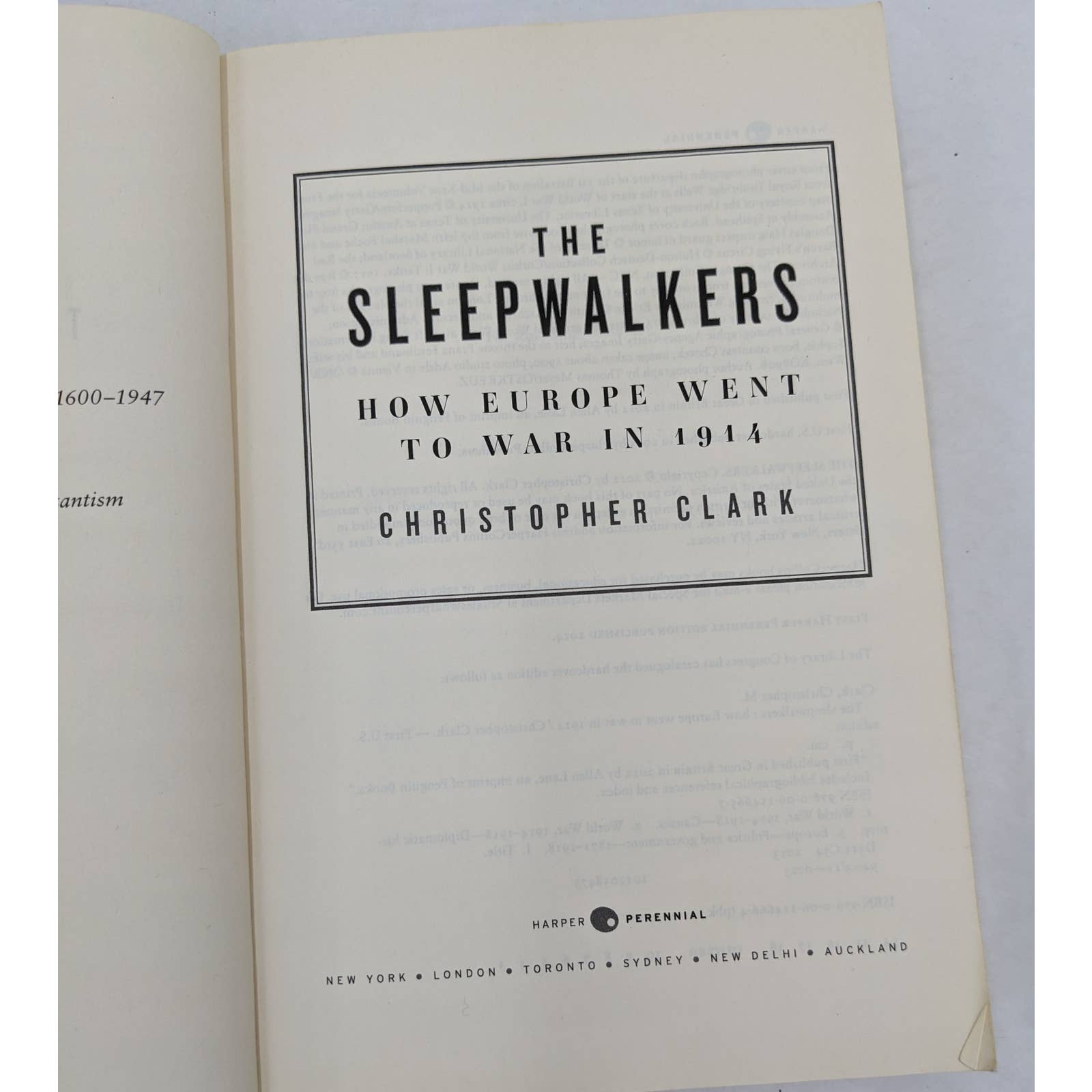The Sleepwalkers: How Europe Went to War in 1914: Christopher
