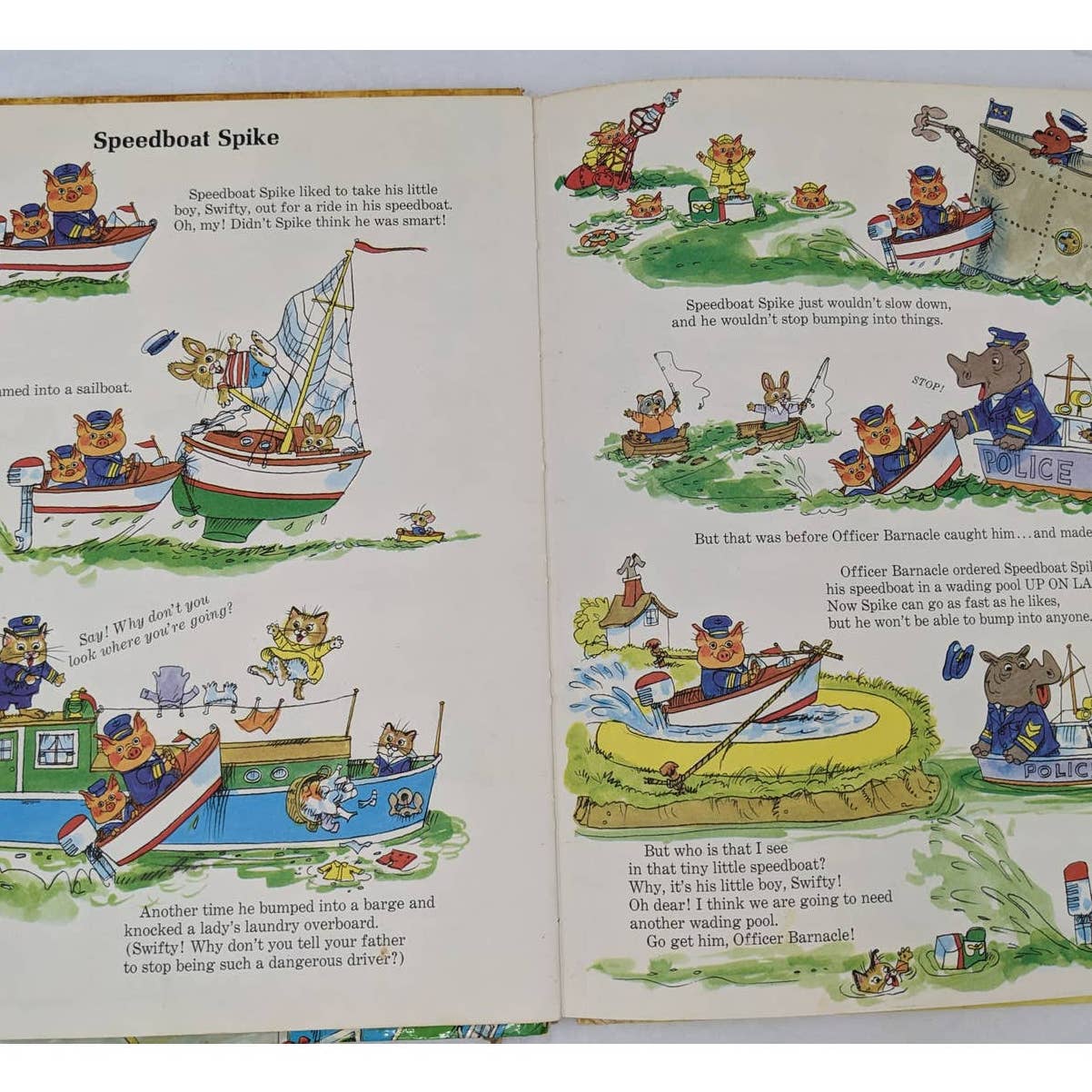 Richard Scarrys Funniest StoryBook Ever Vintage Childrens Bedtime Stories 1972