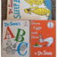 Vintage 1960s Lot 5 Childrens Dr. Seuss Beginner Books Sleep, ABC, Green Eggs