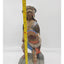 Vintage Teissedre Native American Figurine Holding Shield Made in USA 17" Tall