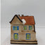 Vintage CIB Ceramic House Victorian Holiday Cookie Jars Canister Israel Set of 2