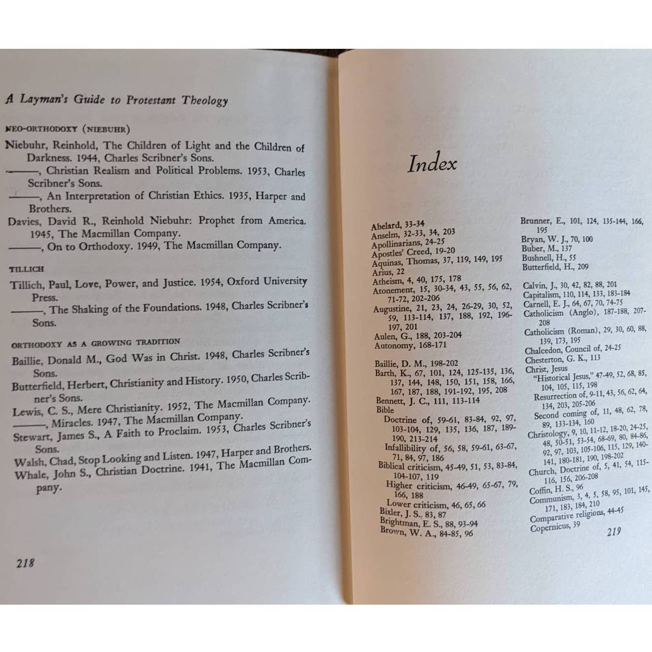 Vintage A Laymans Guide To Protestant Theology 1955 By William Hordern Christian