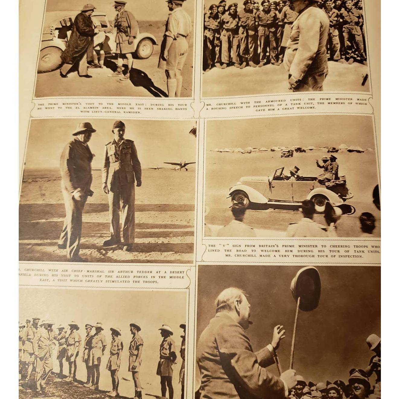 Illustrated London News Aug 29 1942 Raid Dieppe Daimler ad Focke-Wulf Churchill