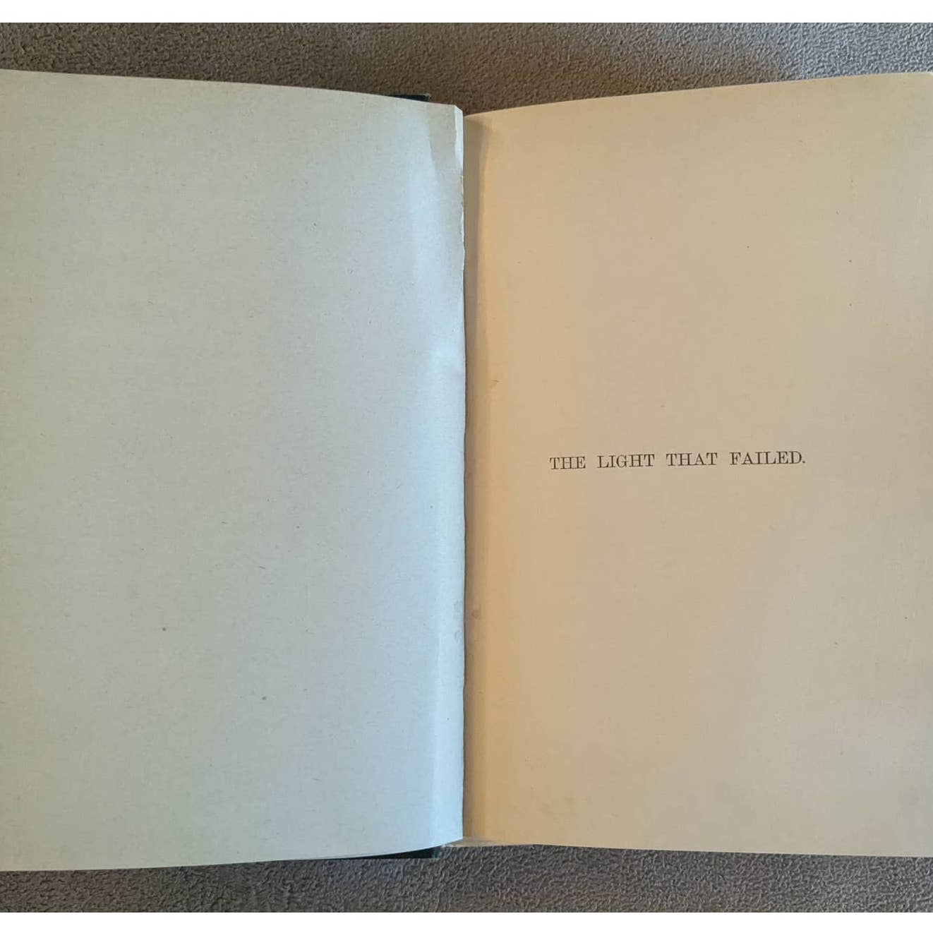 Vintage The Light That Failed Rudyard Kipling ACME Library Kipling First Novel
