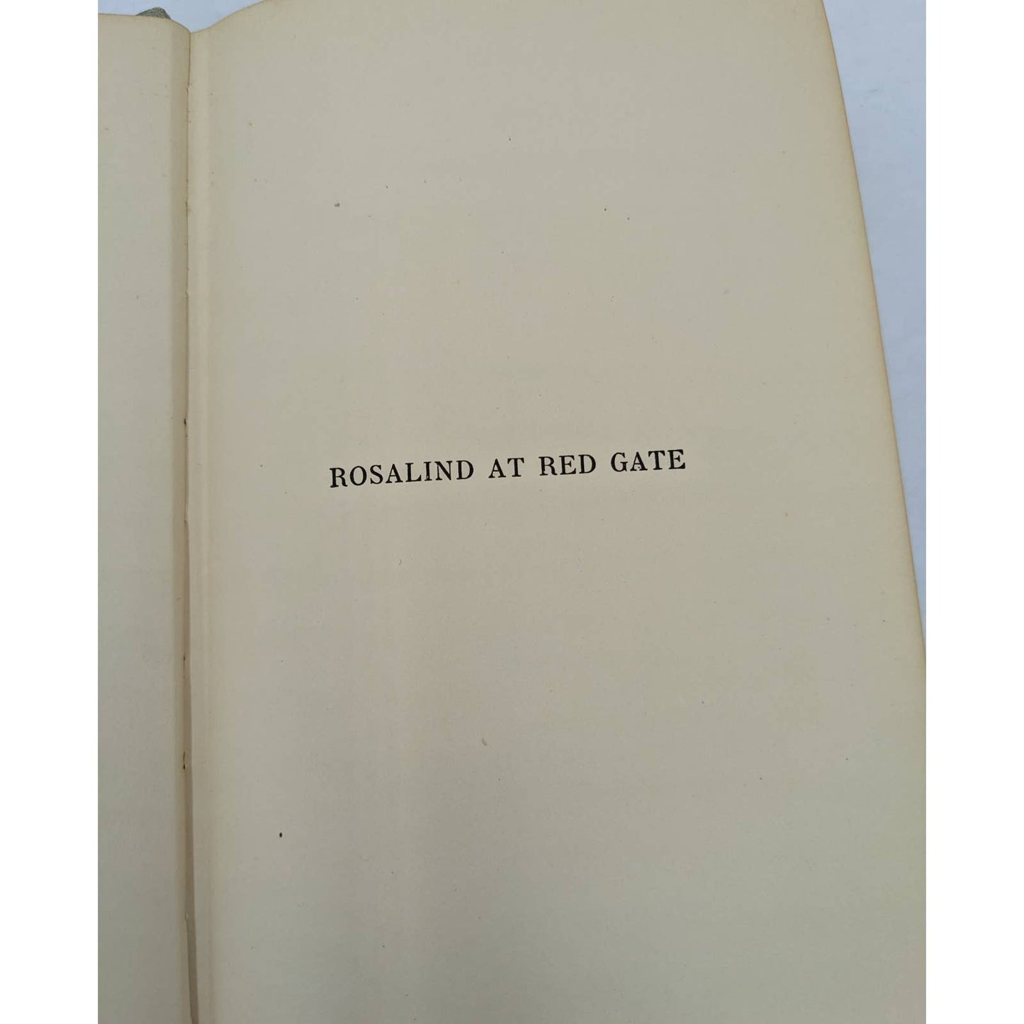 Rosalind At Red Gate By Meredith Nicholson Illustrated Antiquarian Novel Early Printing 1907