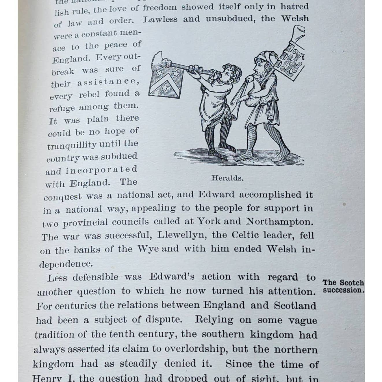 The Growth Of The English Nation By Katherine Coman, Antiquarian 1894