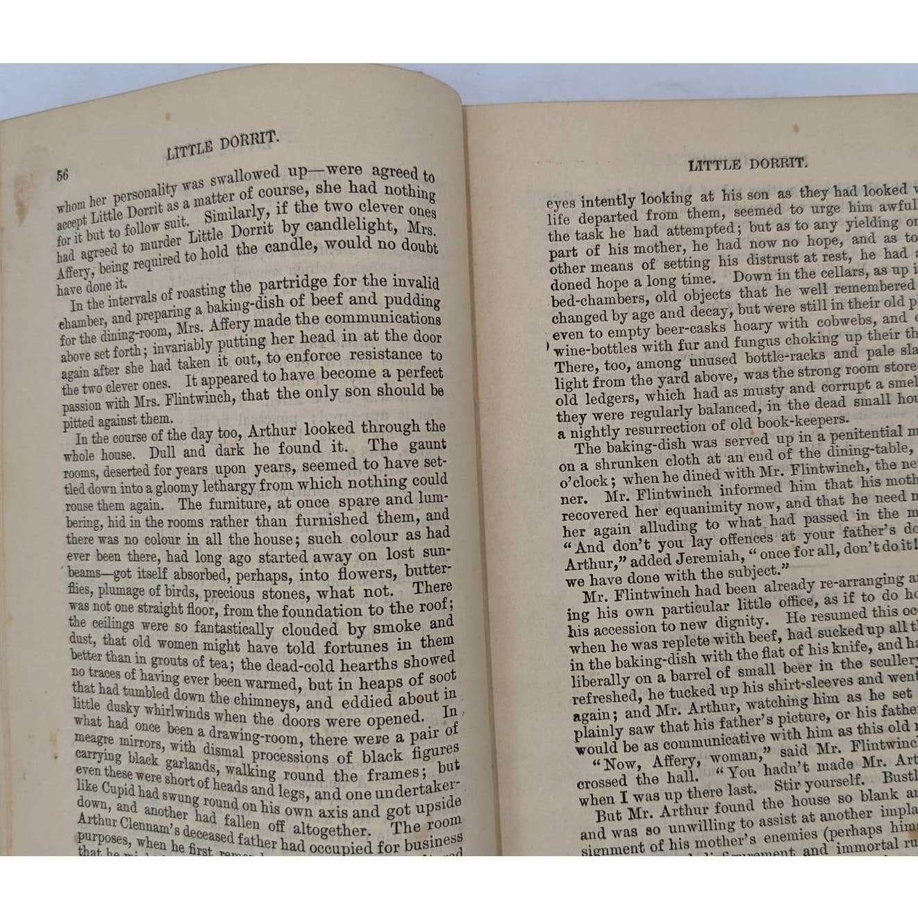 Little Dorrit Dickens In Two Books By Charles Dickens