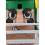 Football Player In Helmet Decoration Wooden Green Yellow Bird Feeder Piggy Bank