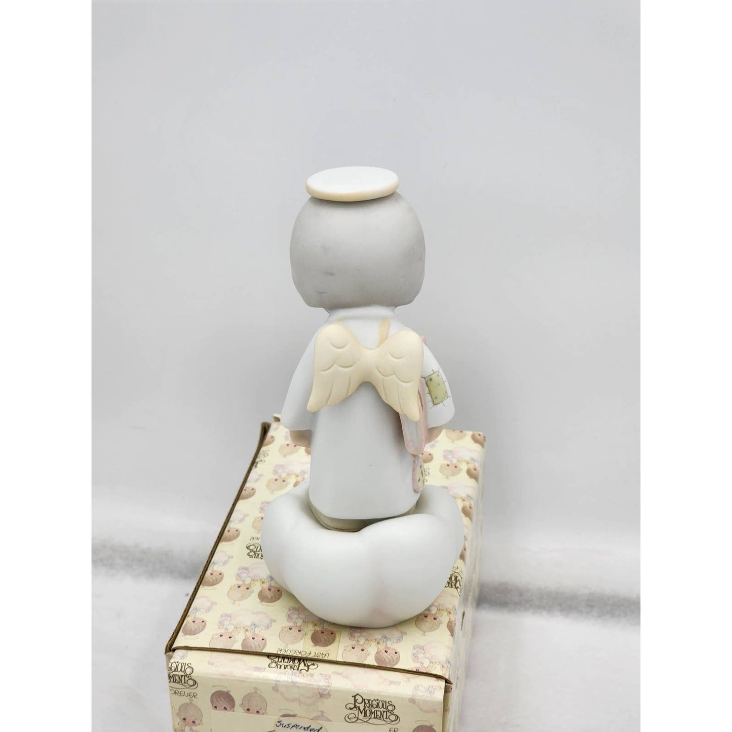 Precious Moments Figurine Trust In The Lord Vintage 1982 E-9289 W/Box Tags