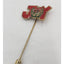 Merry Christmas Brooch Lot of 4 Joy Stickpin, Angel, Snowflake, Three Wise Man