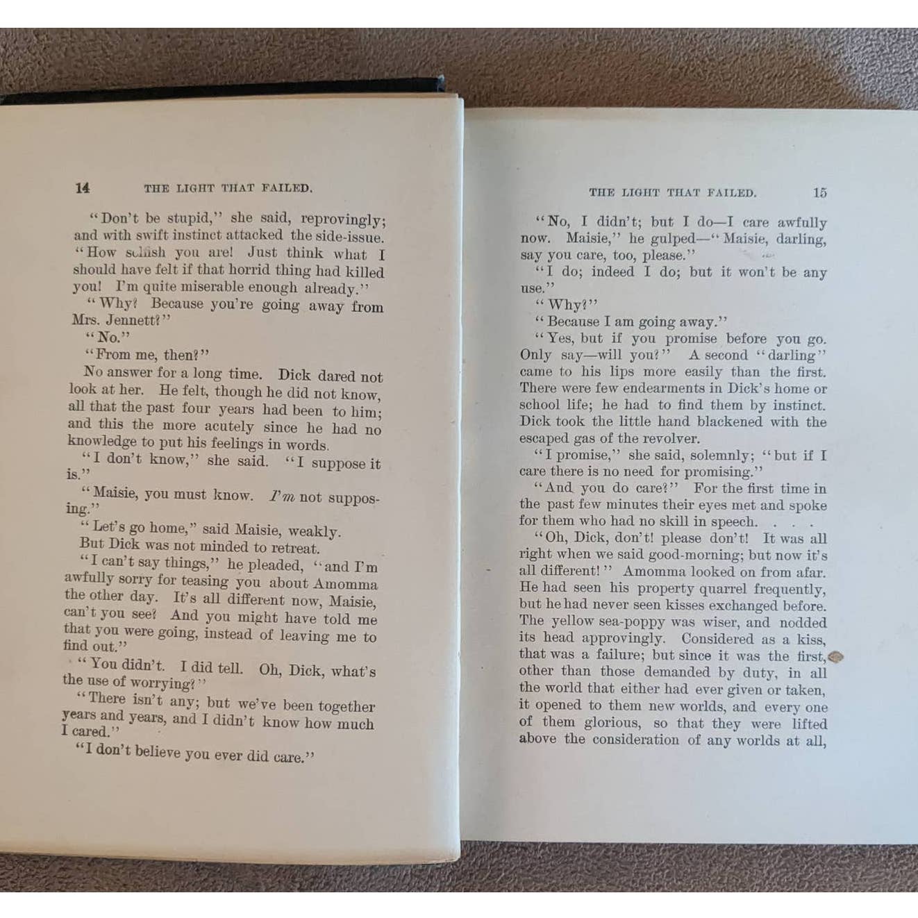Vintage The Light That Failed Rudyard Kipling ACME Library Kipling First Novel