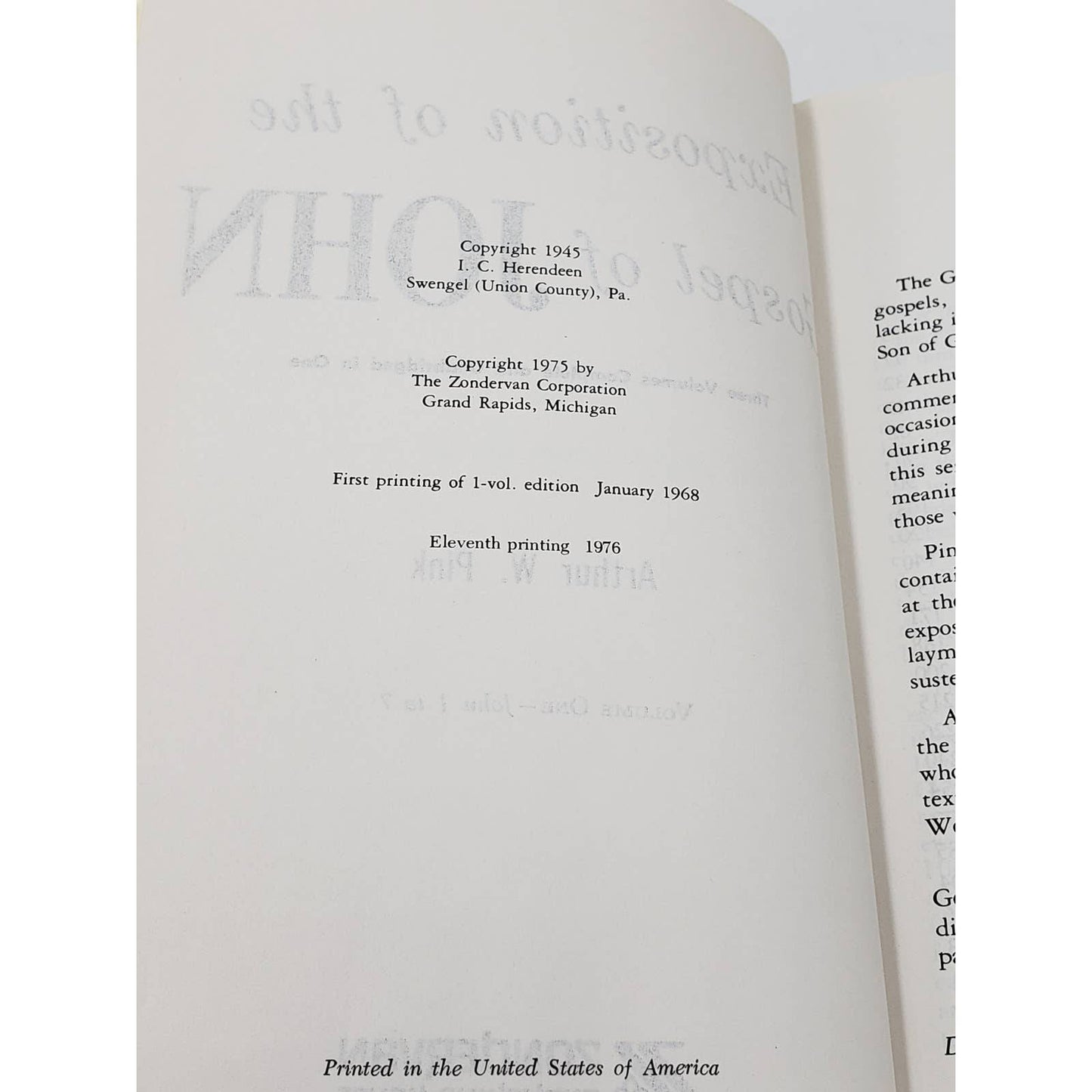 Exposition of the Gospel of John 3 Volumes Complete Unabridged by Arthur W. Pink