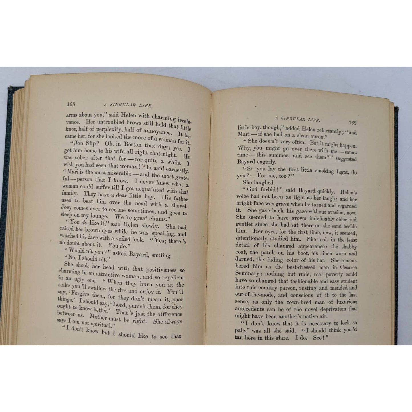 A Singular Life By Elizabeth Stuart Phelps Ward Antiquarian Novel 1901