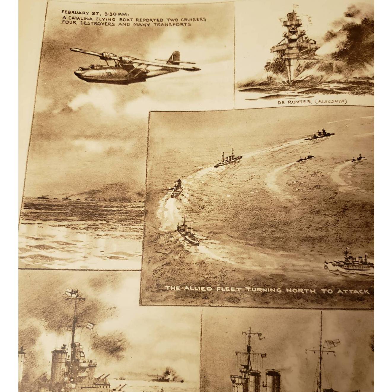 Vintage Illustrated London News Magazine Issue Mar 28 1942 WW2 Douglas Macarthur