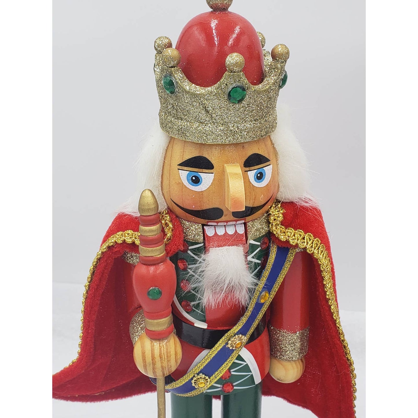Nutcracker 14" Lot Set of 3 Ugly Christmas Sweater, Days Until Christmas, Santa