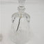 Set of 2 Bells Glass Bell and Ornament Winter Bell