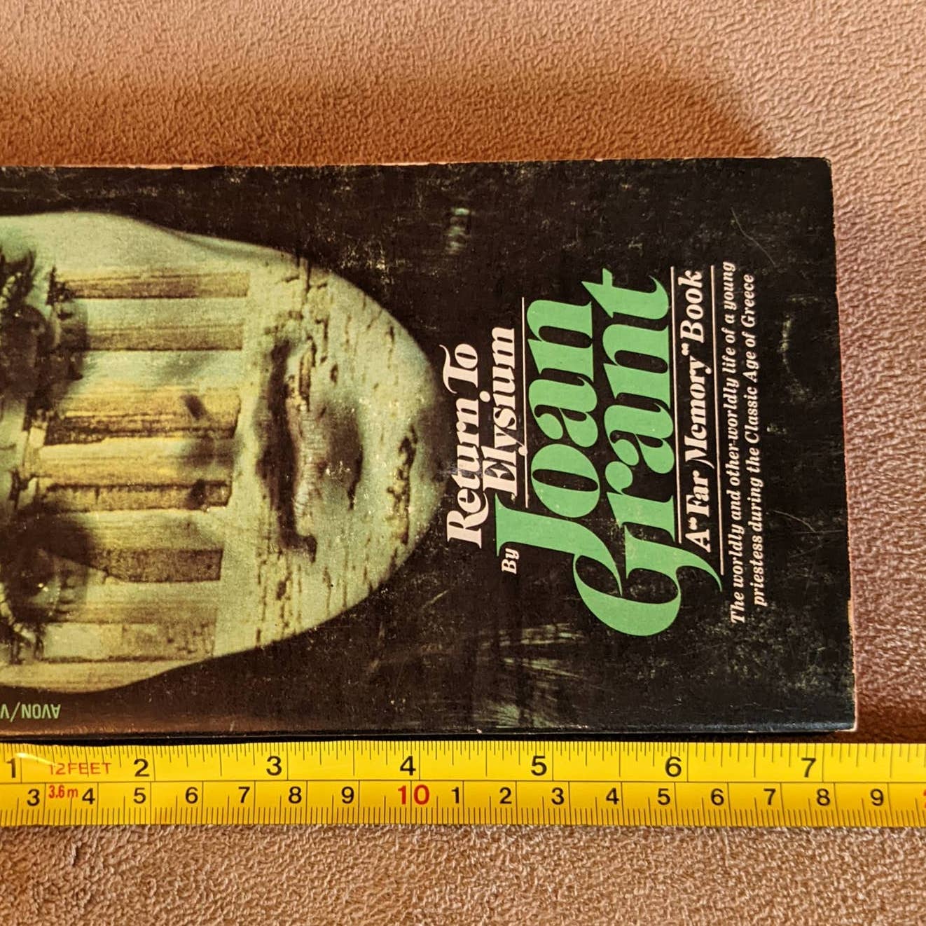 Return To Elysium By Joan Grant Paperback Vintage Historical Novel