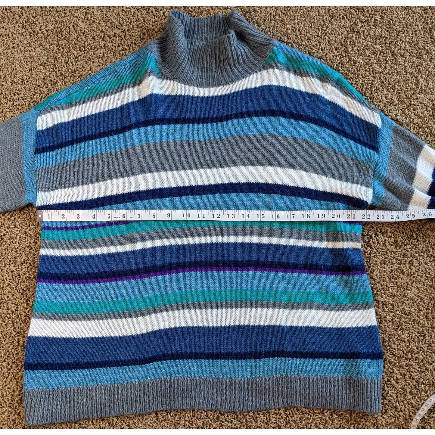 Chaps Denim Womens Pullover Sweater Size XL
