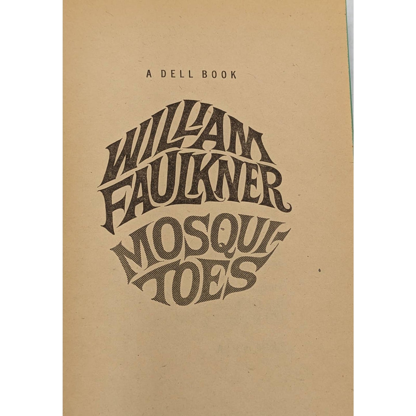 Mosquitoes By William Faulkner Nobel Prize Winner Vintage Novel 1955