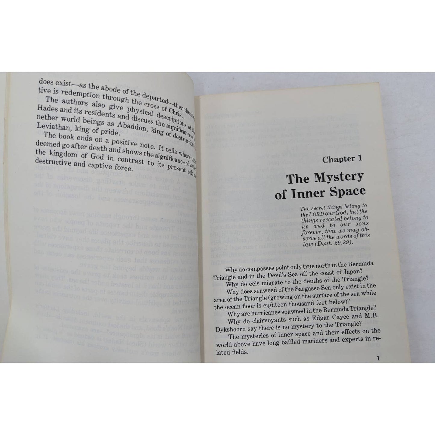 Bible And Bermuda Triangle By George Johnson Don Tanner Vintage Paperback 1973