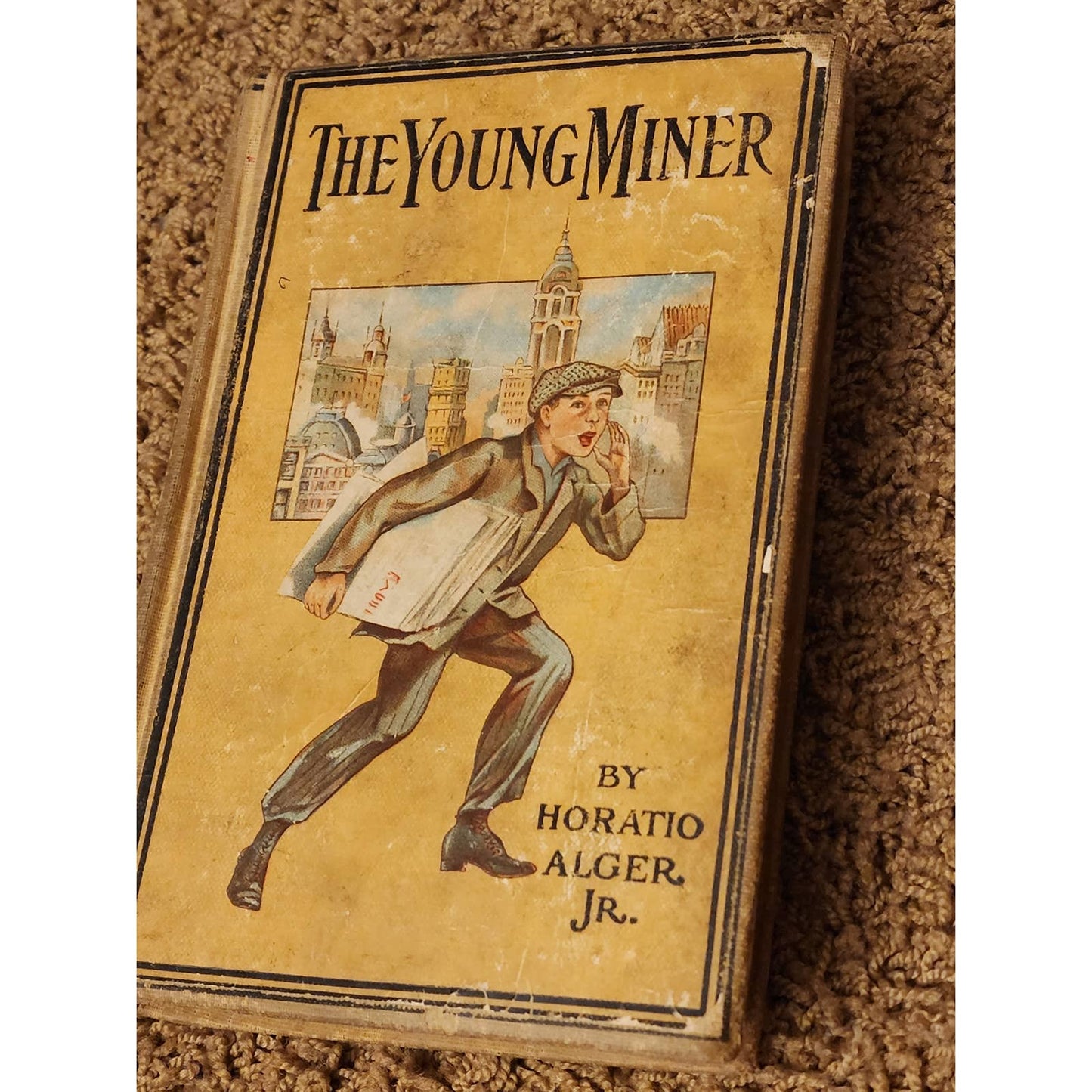 1879 The Young Miner Or Tom Nelson In California By Horatio Alger Jr Antiquarian