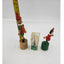 VTG Pinocchio Lot of 3 W/2 Wooden Pinocchio Collapsible Push Thumb and Ornament
