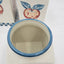 Canister w/Lids Set of 3 Marketplace Apples and Gingham Portugal 9" Tallest