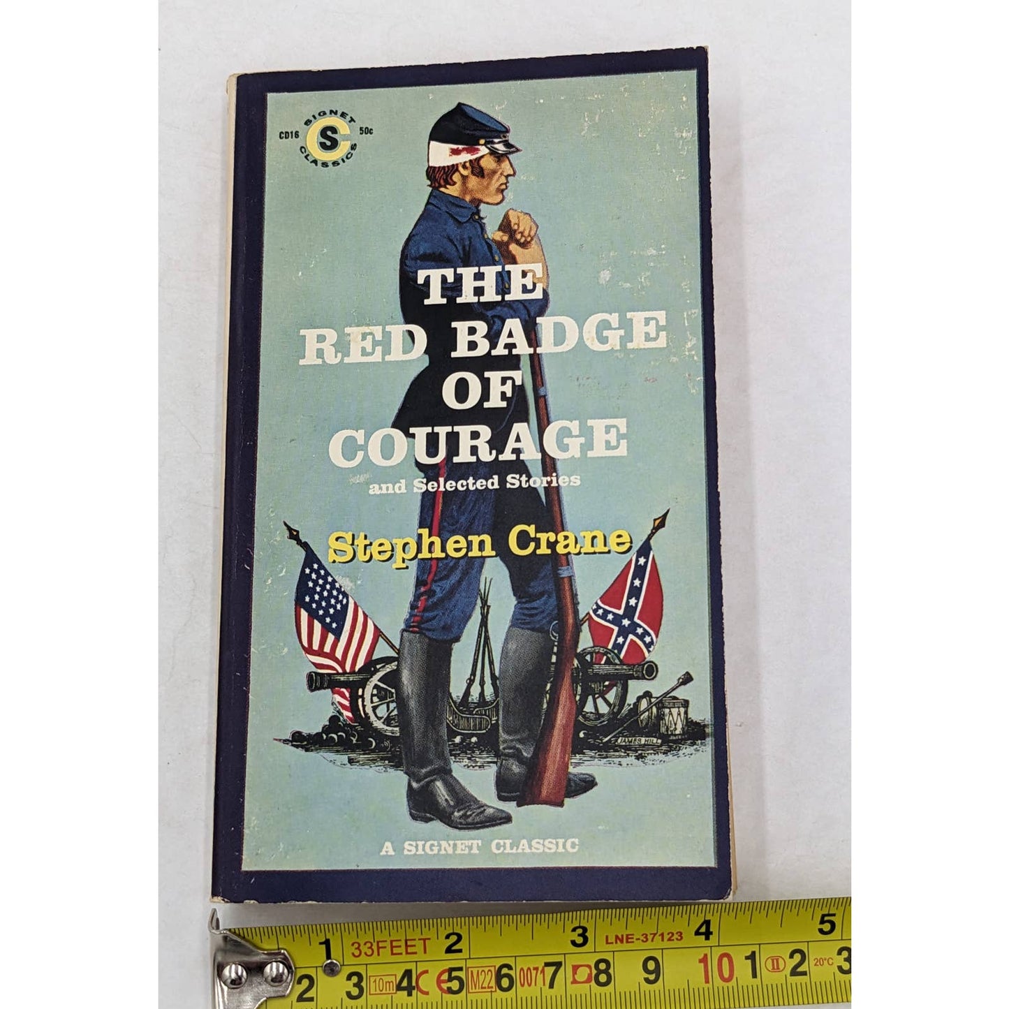 The Red Badge Of Courage By Stephen Crane Civil War Novel Vintage Paperback 1961