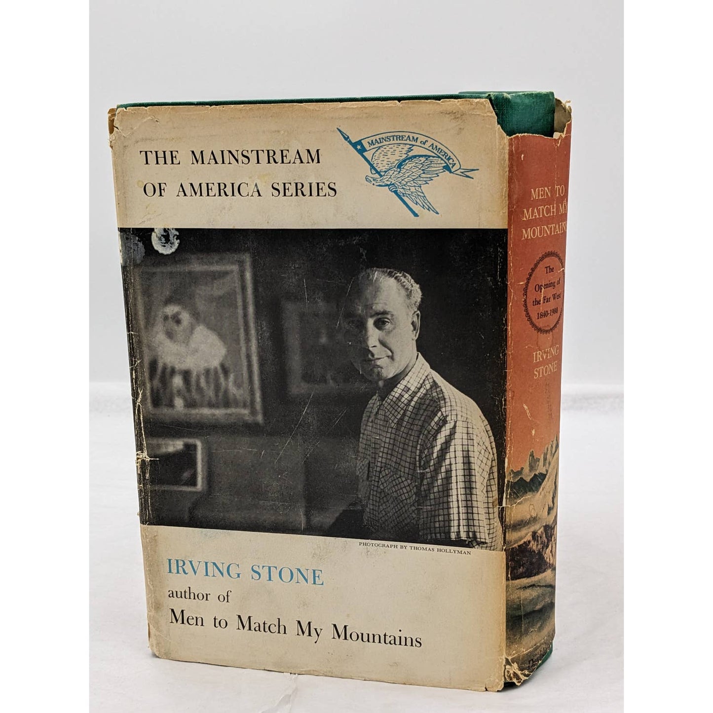 Men To Match My Mountains By Irving Stone Far West 1840-1900 Vintage Book 1956