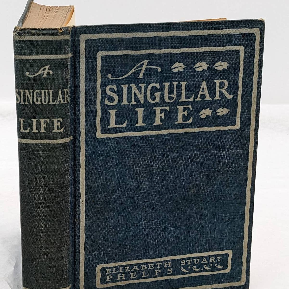 A Singular Life By Elizabeth Stuart Phelps Ward Antiquarian Novel 1901