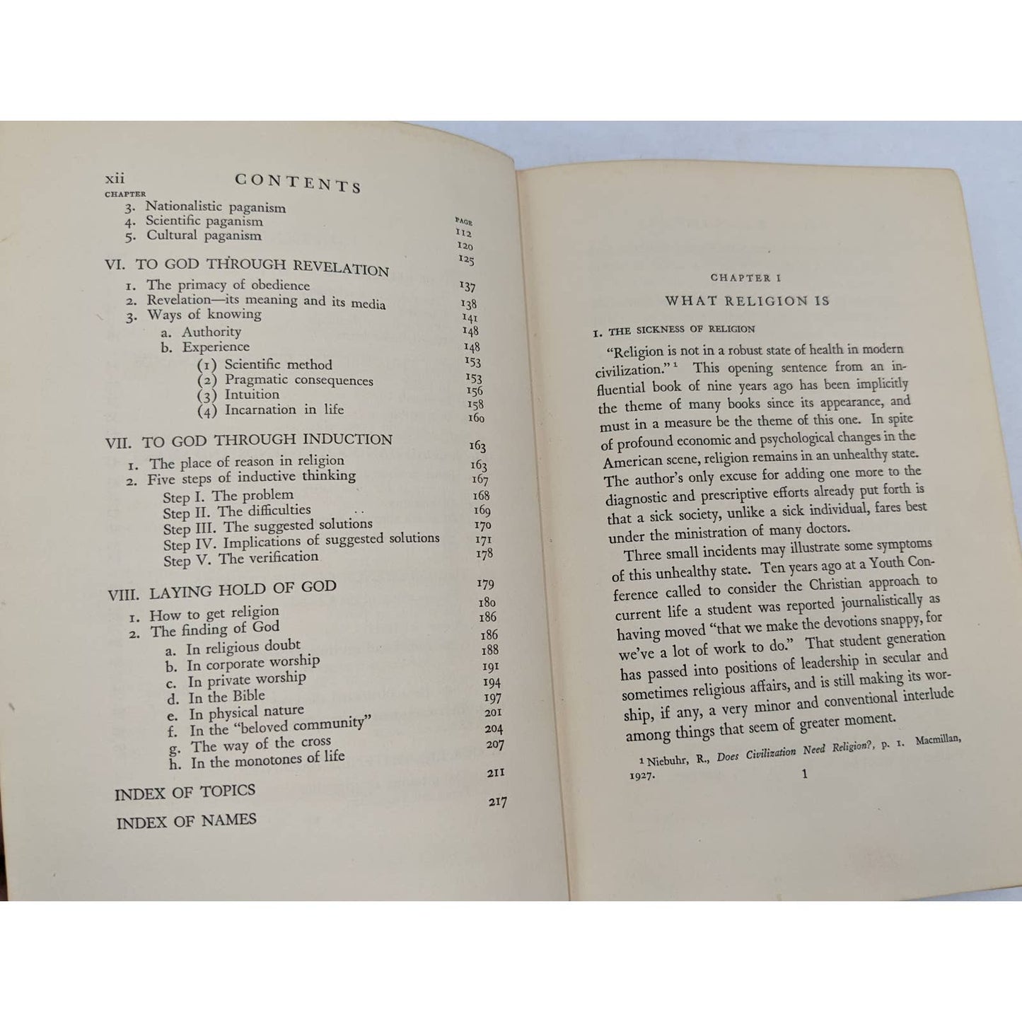The Resources Of Religion By Georgia Harkness Methodist Theologian Vintage 1936