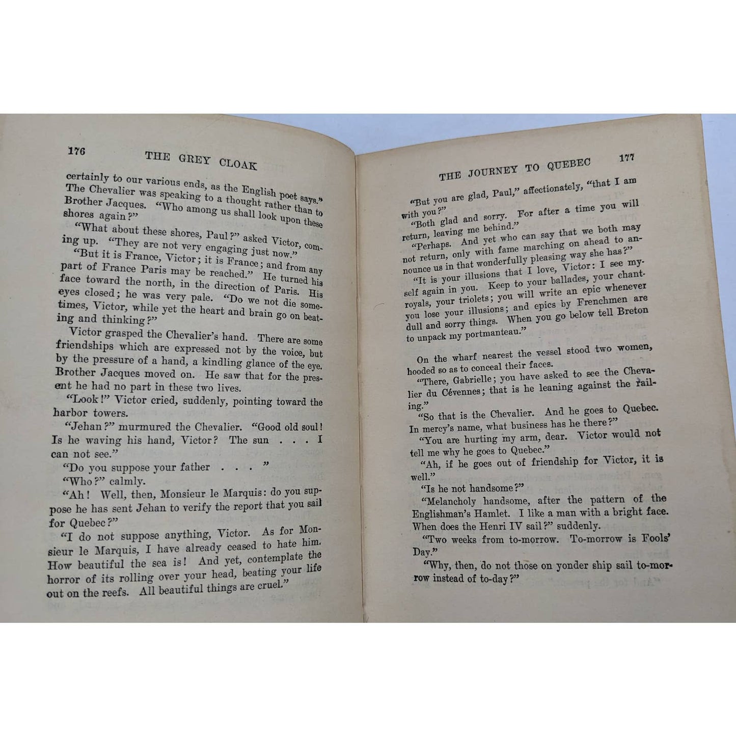 The Grey Cloak By Harold MacGrath Best Selling Author Antiquarian Novel 1903