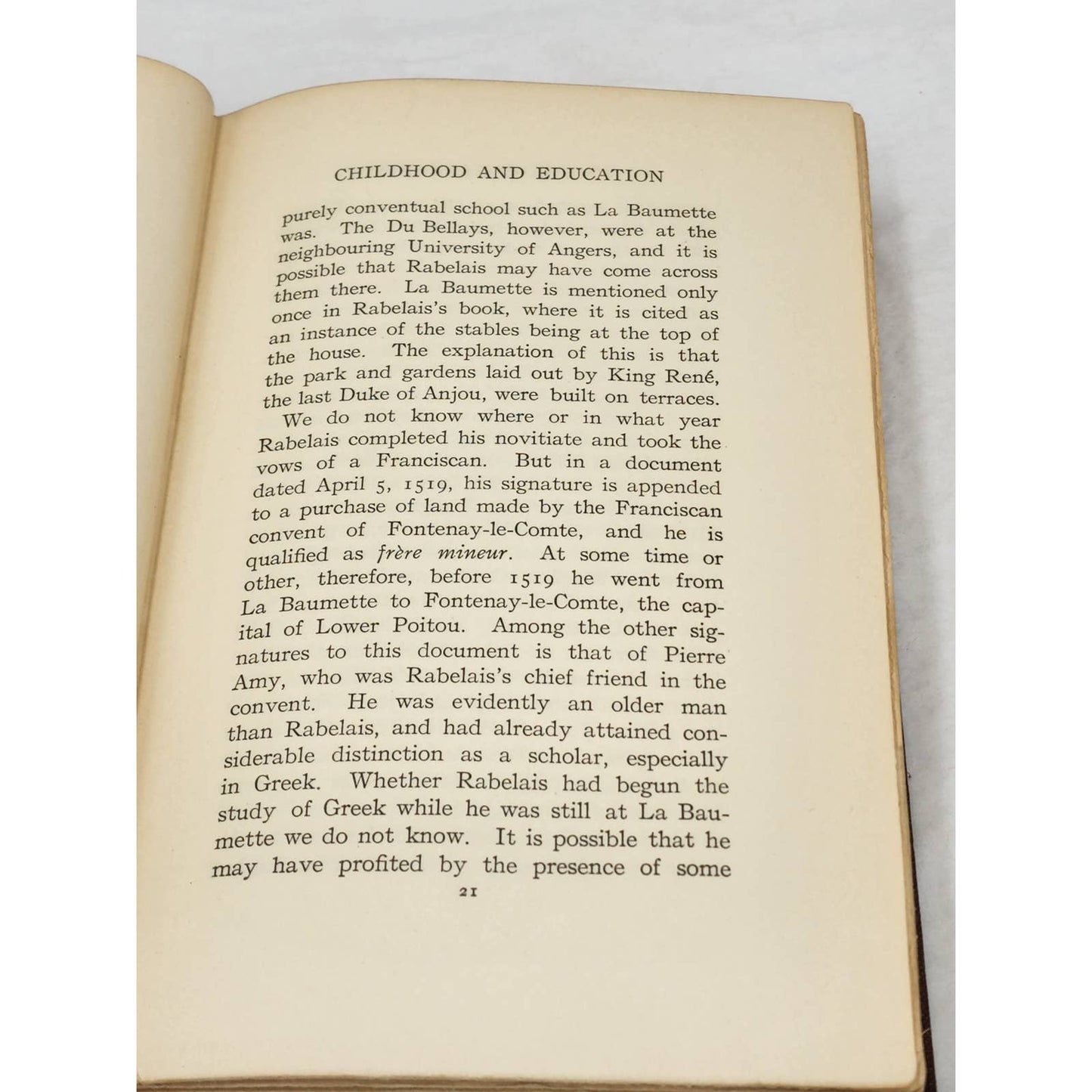 French Men Of Letters Francois Rabelais By Arthur Tilley Antiquarian 1907