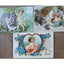 C1908-1911 Antique Valentine Postcard Lot 3 Cherub Love To My Valentine