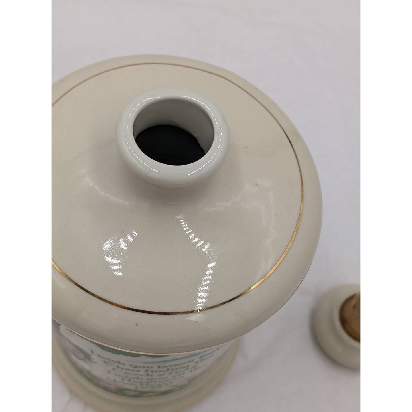 Old Fitzgerald Distillery An Irish Wish Collector Gallery Genuine Porcelain 1975