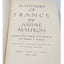 A History Of France By Andre Maurois Hardcover Vintage History Book 1956