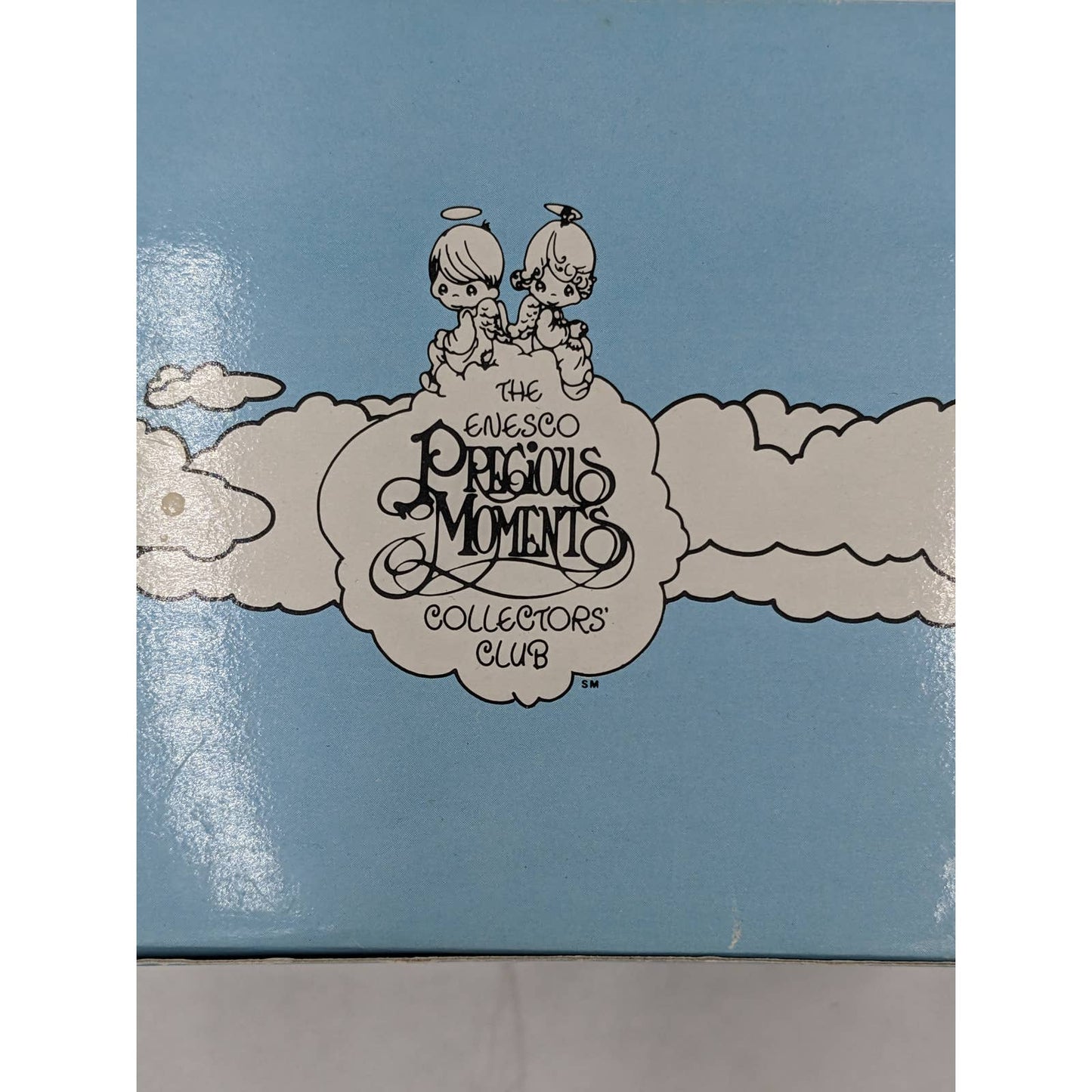 Precious Moments Members Only Figurine God Bless You For Touching My Life W/Box